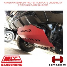 HAMER UNDERBODY PROTECTION PLATE UNDERBODY FITS ISUZU D-MAX 2016-2020